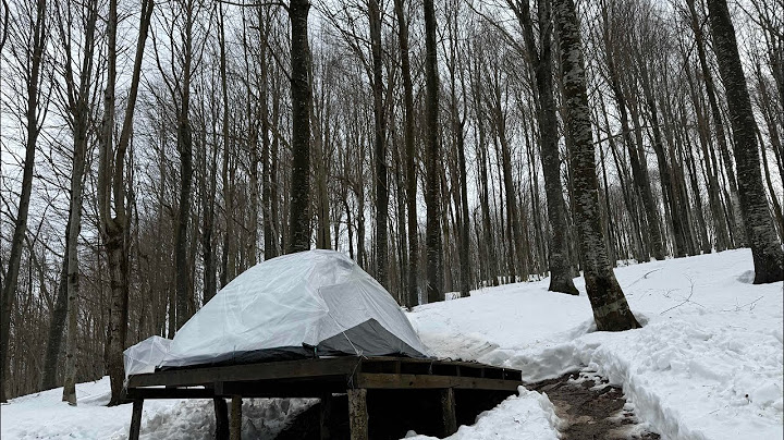 -6 DERECEDE KIŞ KAMPI | Winter camp at -6 degrees |