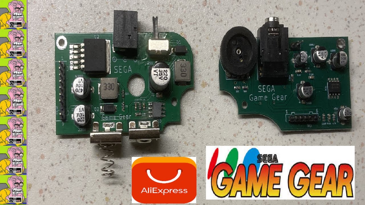 SEGA GAME GEAR Power board + Sound board from Aliexpress ! Any Good