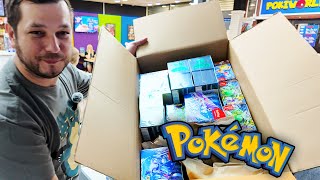 Customer wins a fulll Booster Box! - Pokemon TCG Store ( OWNER POV )