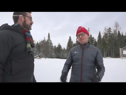 Average guys tries the biathlon event