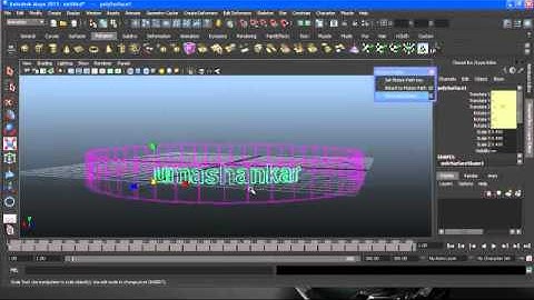 How to Create Maya text  animation  Tutorial.mp4