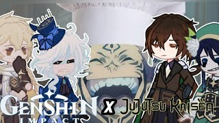 Genshin Impact React To Sukuna And Gojo In Fontainepart 12 Crédits Moniixir