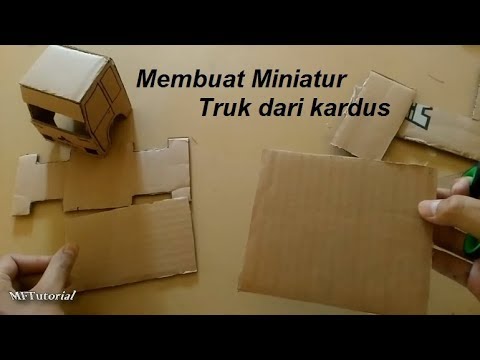 Cara Membuat Miniatur Truck Isuzu Nmr 71 Dari Kardus | Ide Kreatif. 