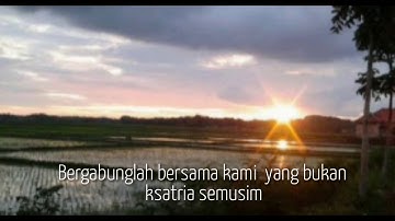 BUTIR PADI DALAM PELAYARAN |King laef |  D