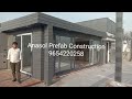 Upvc roof top porta cabin luxury portable terrace houses  prefab roof top room porta cabin in delhi