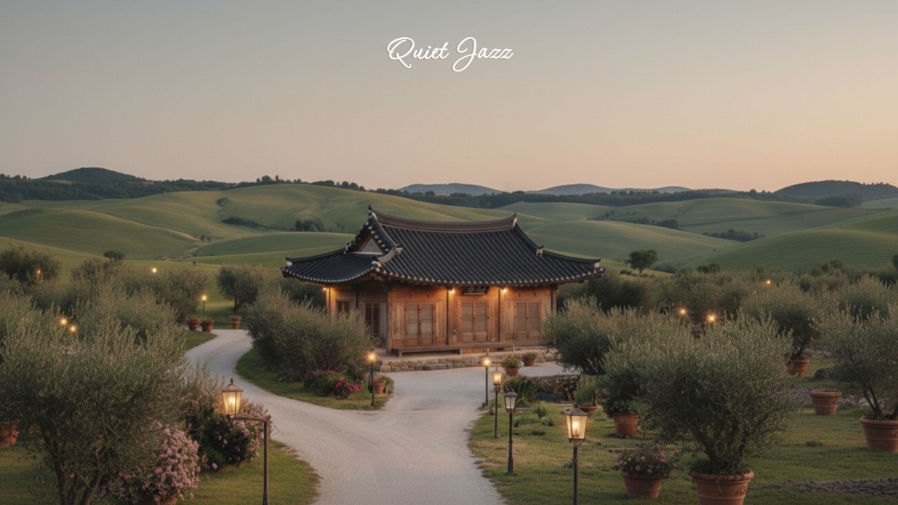 해 질 무렵 한옥, 밤공기 느끼며 듣는 재즈 플리 ∣ Evening cozy Jazz 𝐏𝐥𝐚𝐲𝐥𝐢𝐬𝐭