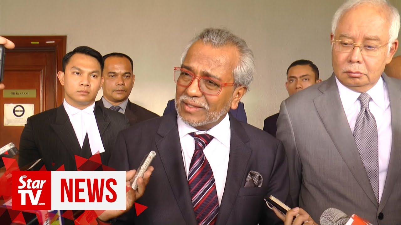[08/01/20] MACC's revelation is sub judice and contempt of court, says Najib's lawyer