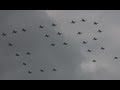 RAF HAWKS E&quot;R DIAMOND JUBILEE FLYPAST RE-ENACTMENT 2012 (airshowvision)