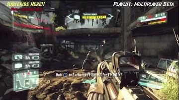 EA Presents: Crysis 3 Multiplayer Beta "Crash Site" Map: Airport KD 18 - 3 [no commentary]