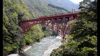 黒部峡谷鉄道のトロッコ電車が再開 富山