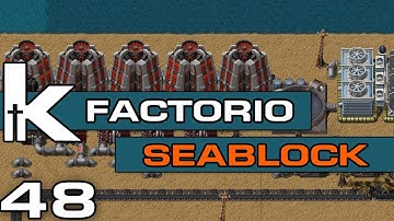 Factorio 0.17 | Sea Block Ep 48 | Smelting Start