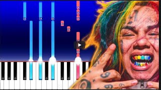 6ix9ine-YAYA (official pionino muzic) screenshot 5