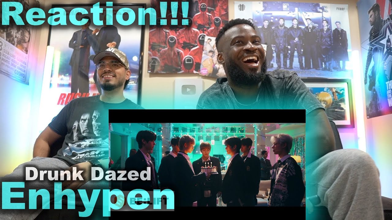 ENHYPEN (엔하이픈) 'Drunk-Dazed' Official MV | Reaction
