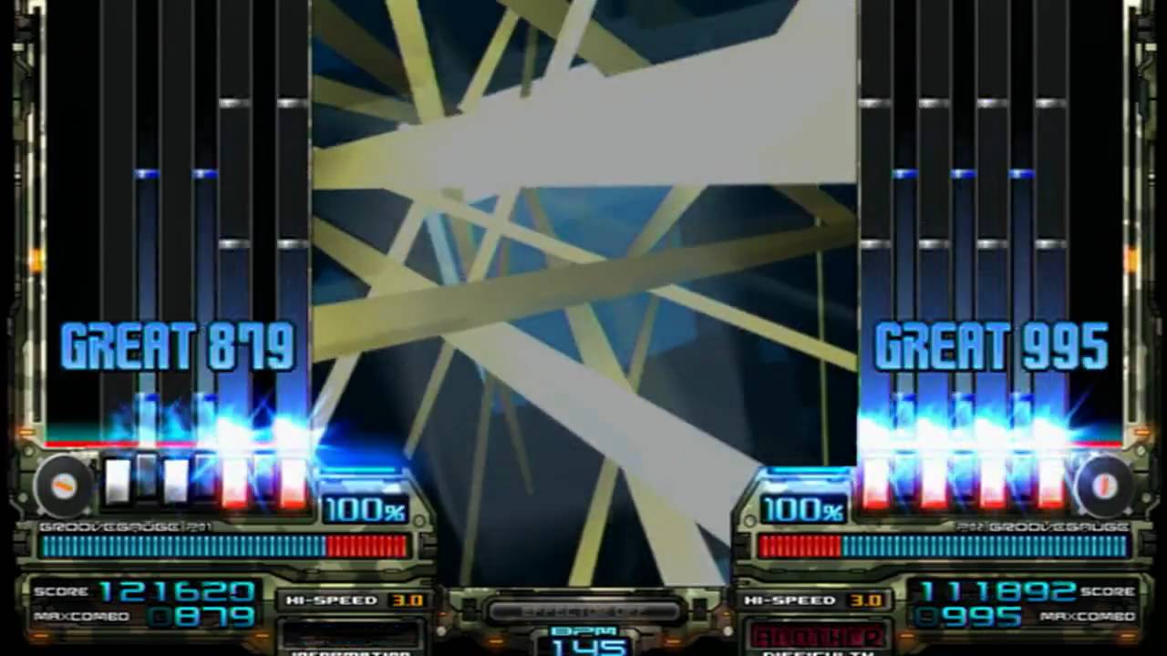IIDX DJ TROOPERS - MENTAL MELTDOWN (A Vs 黑) Autoplay [720p compatibility]
