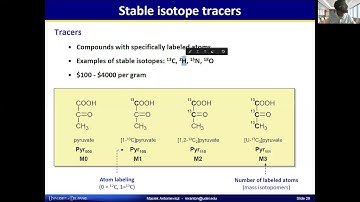 12 13C MFA Part 2  | 13C Metabolic Flux Analysis | Lecture 12 | Metabolic Engineering | SP20