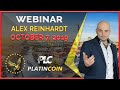 Platincoin webinar from October 7, 2019 - passive income 30%, exchange date!