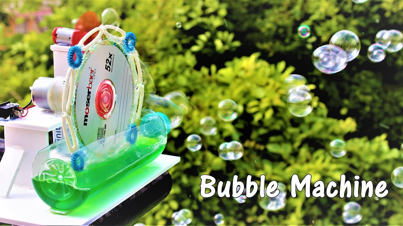 How To Make a Bubble Machine YouTube