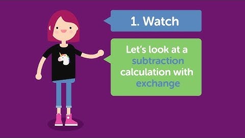 CCEA Primary Help Your Child with Maths Homework – Subtraction Step 1 – Watch (TU & TU)