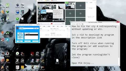 Far Cry 4 fix black screen/not Responding