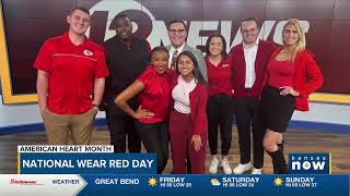 Community decked in red for Wear Red Day! @annettelawless