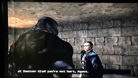 Deus Ex The Conspiracy PS2 Realistic Mode No Deaths No Glitches No Cheats Part 2 New York