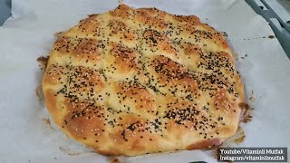 Yoğurmadan Göz Göz Yumuşacık Orijinal Ramazan Pidesi Tarifi / Ev Yapımı #Pide / #Pita