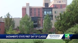 Sacramento State begins semester amid COVID-19 pandemic
