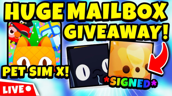 Discord HUGE Pet Giveaway  Pet Simulator X #roblox #live #giveaway 