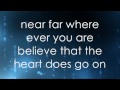New Found Glory - My Heart Will Go on [Lyrics]