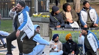 Sitting on top of strangers and sitting with strangers prank| joker pranks latest 2023