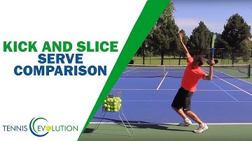 Develop A Big Kick And Slice Serve - Three Step Formula