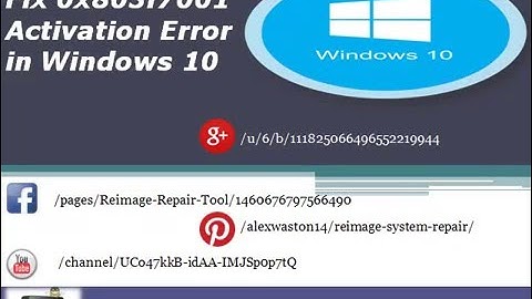 How to Fix 0x803f7001 Activation Error in Windows 10