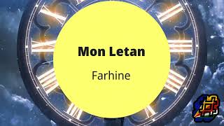 Video thumbnail of "Farhine-Mon letan (lyrics video)"