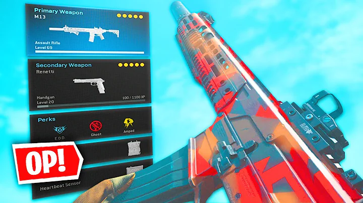 broken NO RECOIL M13 SETUP in WARZONE! (M13 BEST CLASS in Warzone)