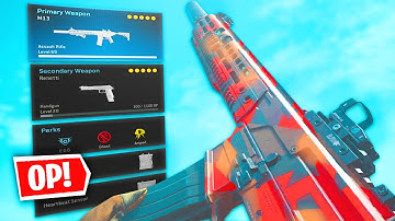 broken NO RECOIL M13 SETUP in WARZONE! (M13 BEST CLASS in Warzone)