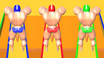 Muscle Race 3D Max level Gameplay Walkthrough Part - 06 (iOS,Android) All levels