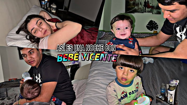 ASÍ ES CUIDAR A BEBÉ VICENTE TODO LA NOCHE (NO DUERME)😴 PAUL VALENZUELA❗️