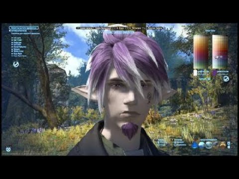 Final Fantasy Xiv Ishgardian Restoration Modern Legend Hairstyle Youtube