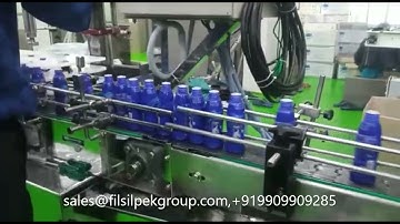 Automatic High Speed #Screw #Capping Machine, #screwcappingmachine  - Filsilpek - +919054294961