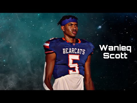 WR/DB Wanieq Scott 2023 Junior Football Highlights