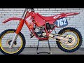 1989 Honda CR125 Restoration Project