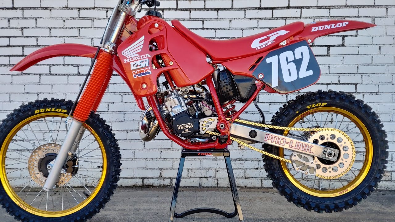 1989 Honda CR125 Restoration Project YouTube