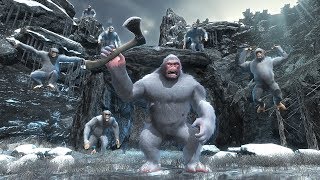 Mountain Beast Yeti Apes Survival - Android Gameplay HD screenshot 2