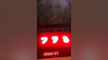 Alien Invasion Slot Machine hand made using one Arduino microcontroller!