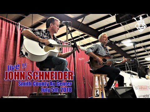 John Schneider Smith County AG Center July 5th 2018