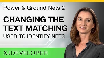 Categorising Power & Ground Nets, Part 2 - Changing the text matching used to identify nets