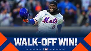 FULL WALK-OFF: Ronny Mauricio wins it for the Mets in 1st 2026 MLB at-bat! | MLB Highlights