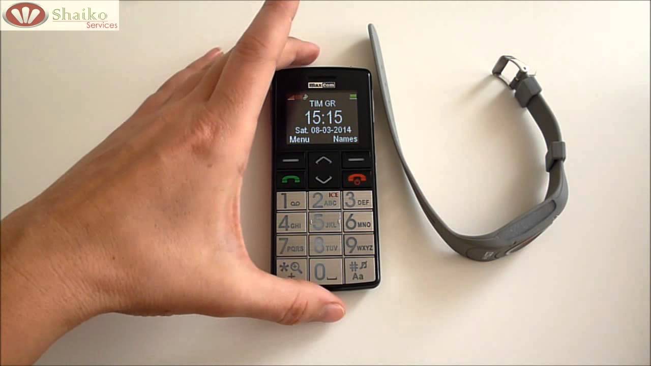 Maxcom MS459 Harmony Seniorensmartphone met SOS-Functie