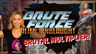 NOTHING BUT CARNAGE 👽 HUGE HIT ON BRUTE FORCE |Brute Force: Alien Onslaught – Nolimit City| Showcase