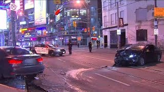 Teen arrested after crash involving stolen car